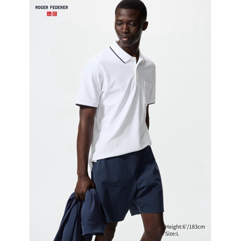 MEN T shirt polo Roger Federer UNIQLO