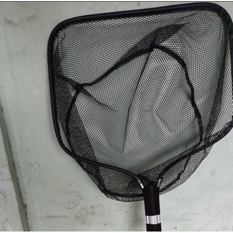 Serokan Ikan Koi Kotak ( panjang gagang 100cm )