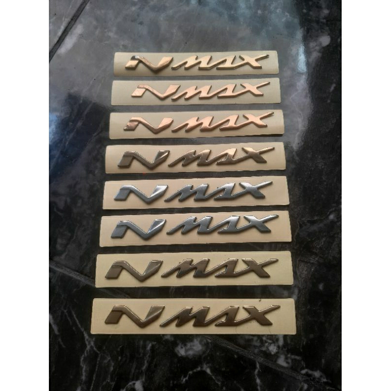 Emblem Nmax new dan old original copotan motor