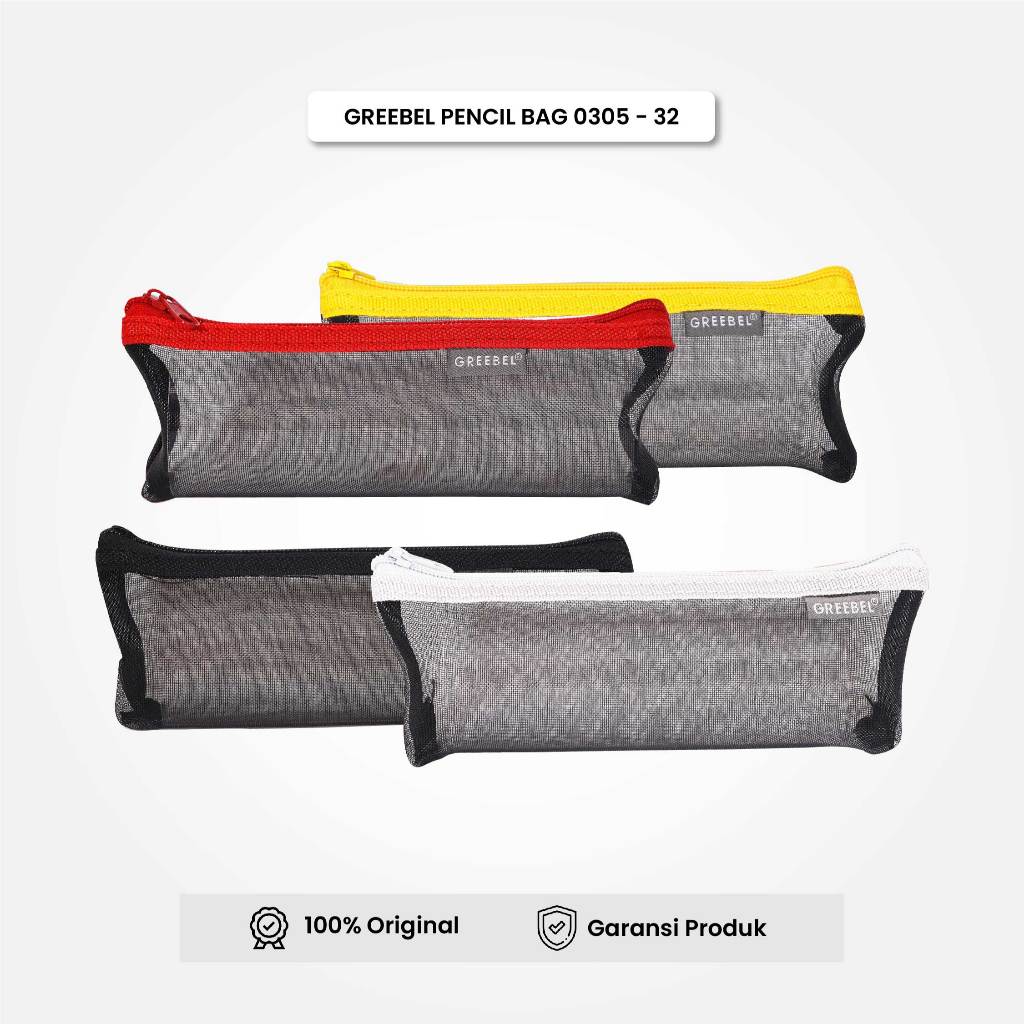 

GREEBEL Tempat Pensil (Pencil Bag 0305- 32) / Kotak Pensil / Pencil Case / Pensil Bag