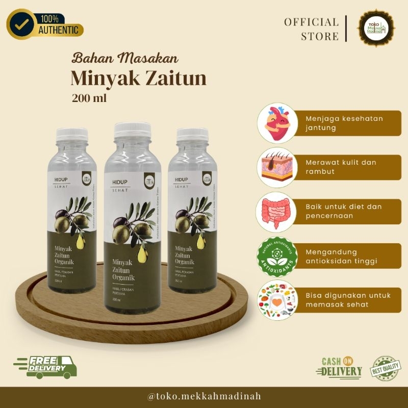 

Minyak Zaitun Virgin Oil 200ml
