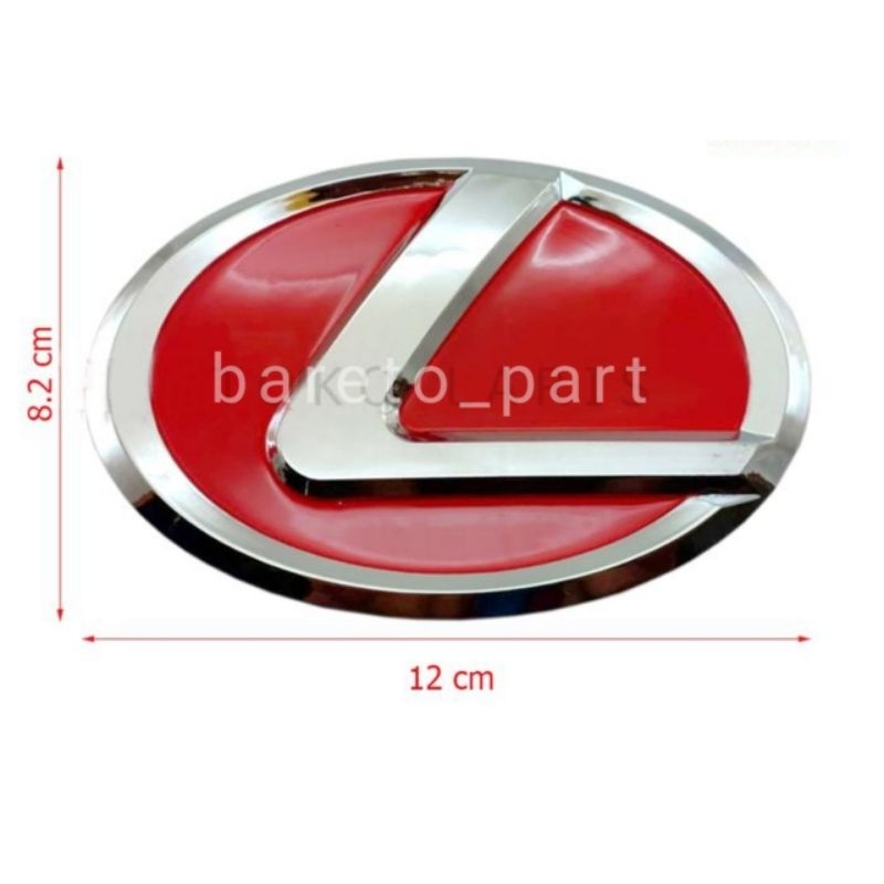 Emblem Logo Symbol Grill Grile radiator depan Lexus / Emblem mobil Lexus