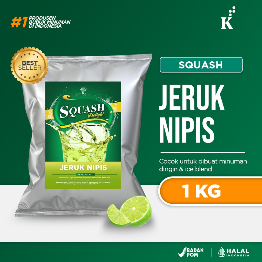 

Bubuk Minuman Squash Jeruk Nipis Javaland 1kg