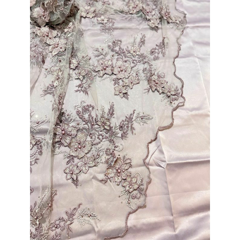 KAIN RESTAN / KAIN SISA PRODUKSI / KAIN TILE PAYET 3D