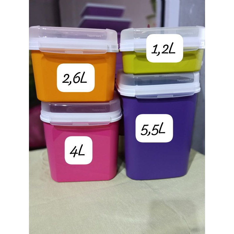 signature rectanguler tupperware