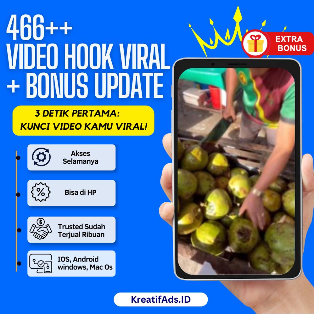Konten Video Hook Opening untuk Konten Video Viral