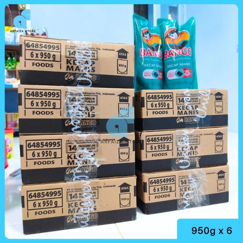 

KECAP MANIS BANGO 950GRAM 1 DUS ISI 6