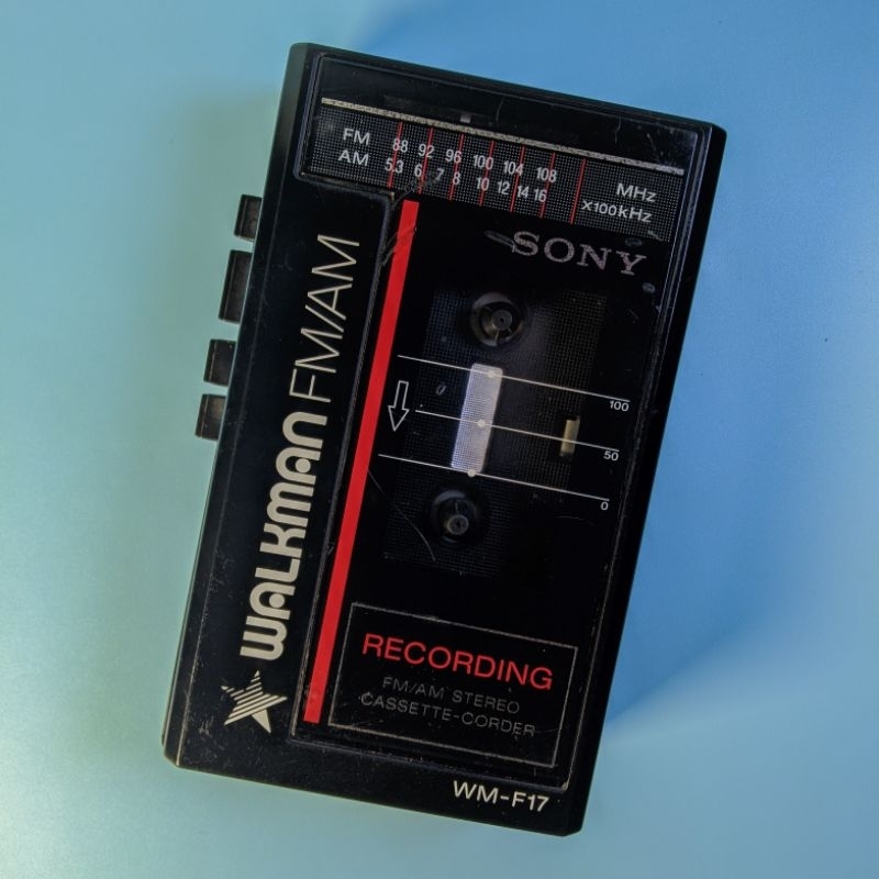 Walkman Sony WM-F17 Vintage