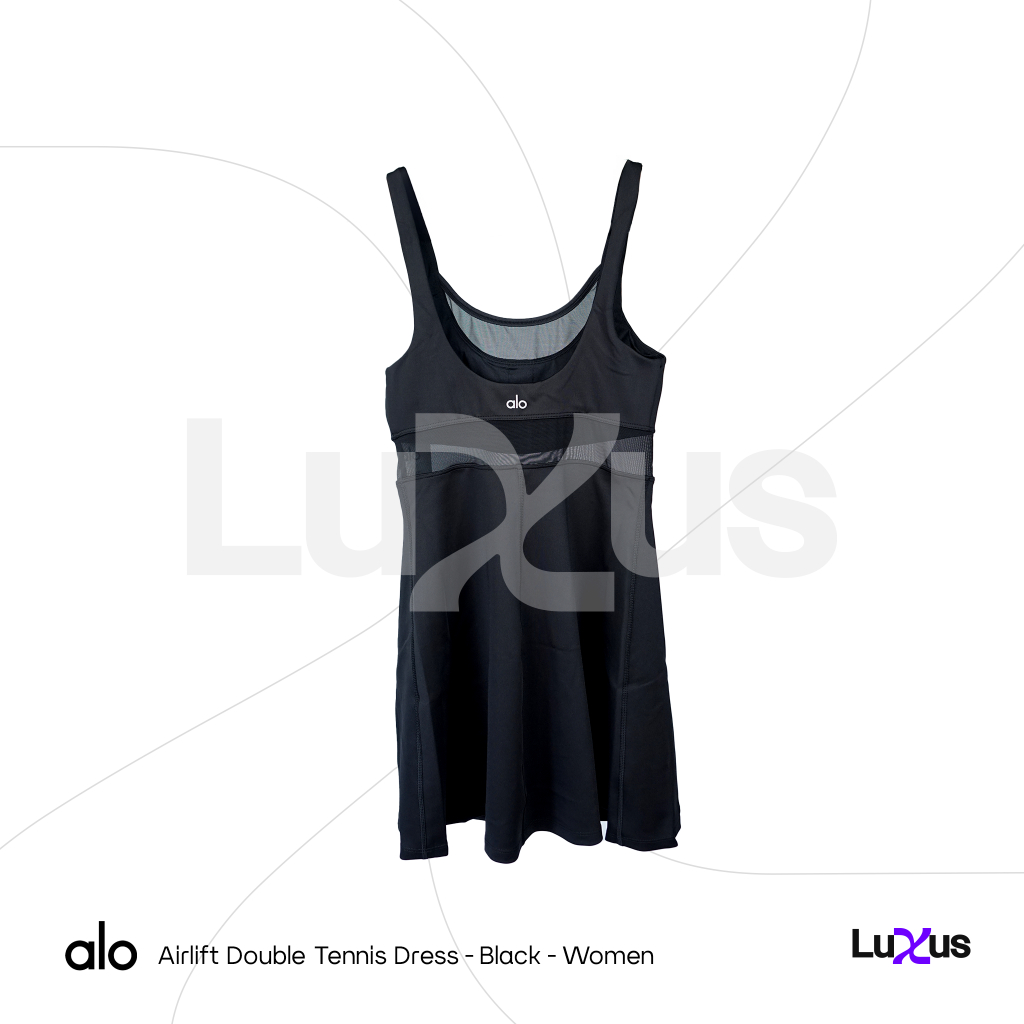 (NEW ORIGINAL) Alo Yoga Airlift Double Tennis Dress