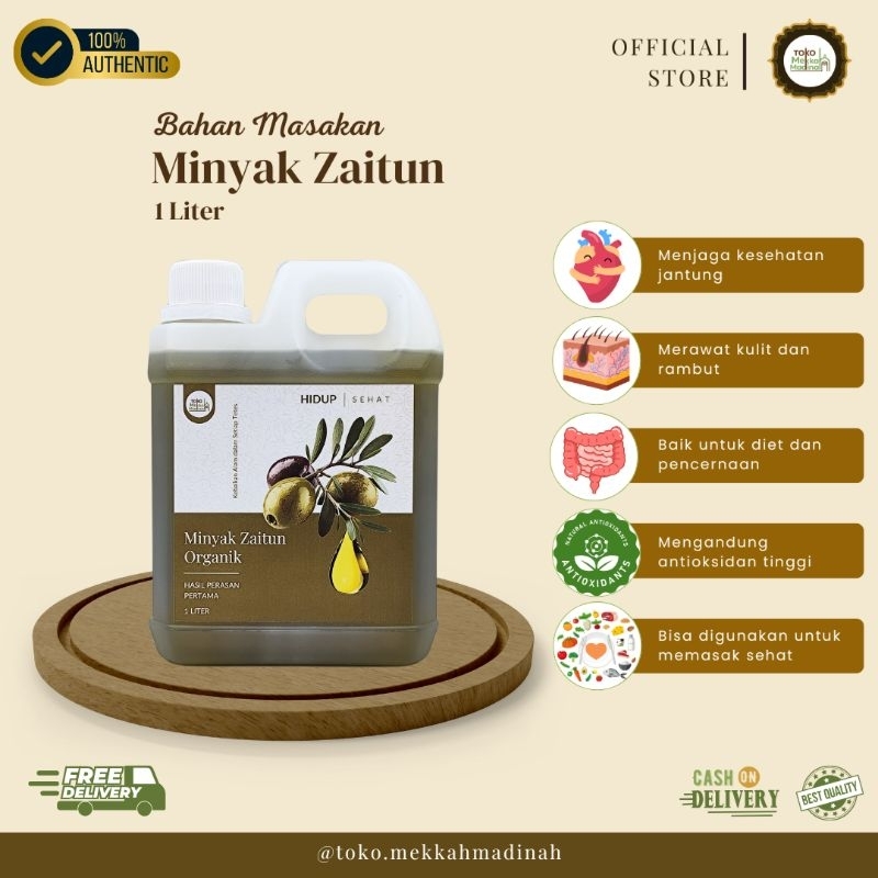 

Minyak Zaitun Virgin Oil 1L