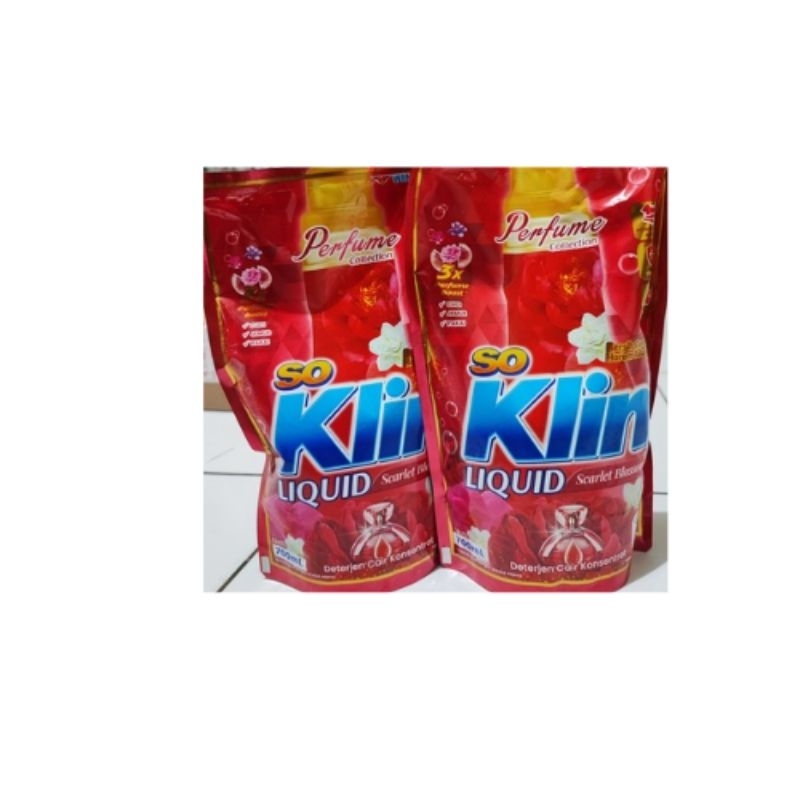 Soklin liquid detergent cair