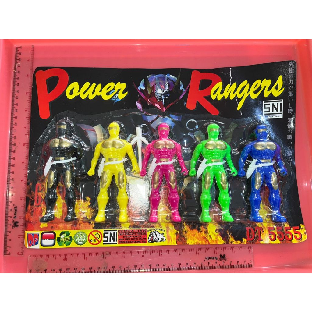 MAINAN POWER RANGERS 5 ROBOT