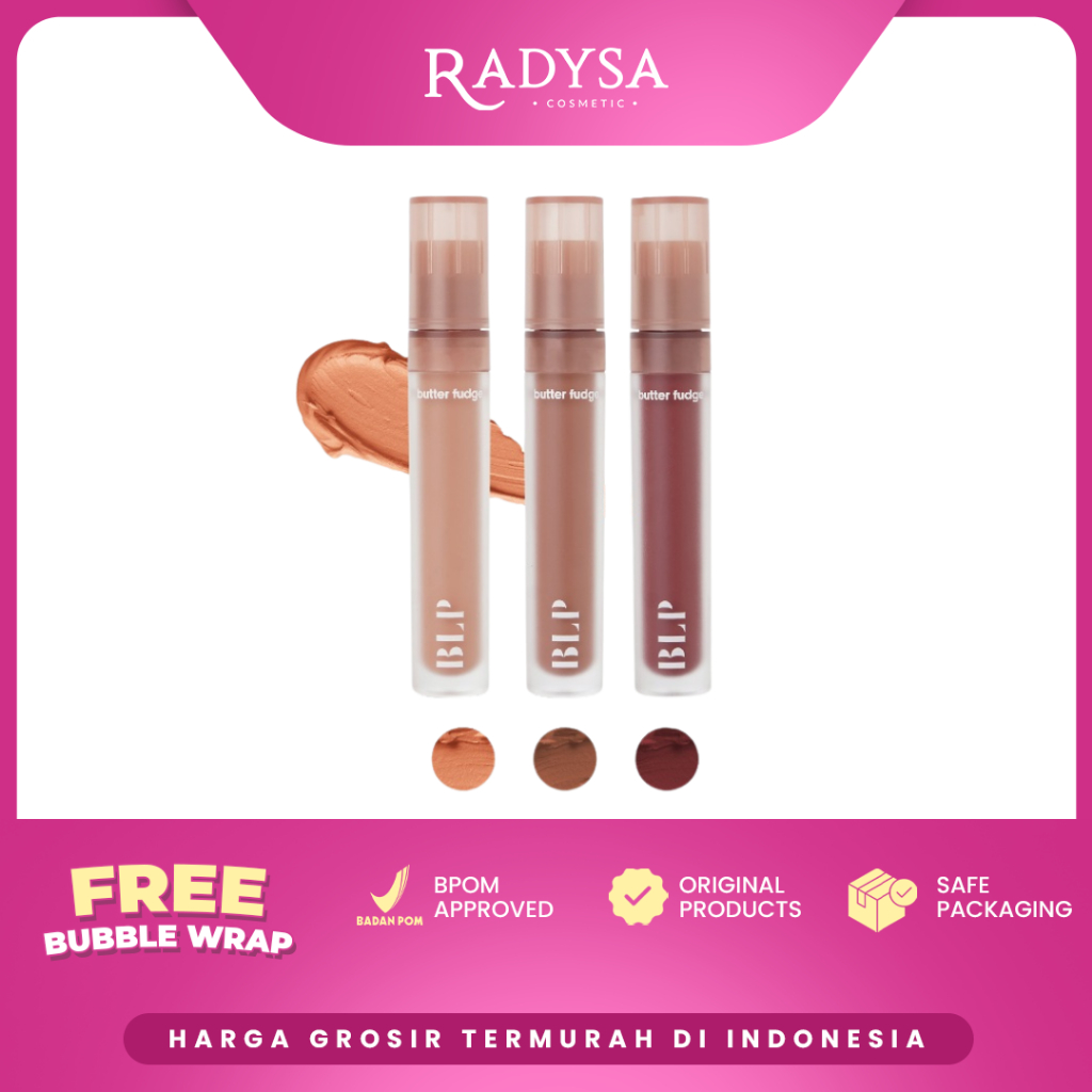 𝐑𝐀𝐃𝐘𝐒𝐀 - BLP - Lip Coat Butter Fudge 5gr - Lip Cream - Butter Fudge Collection