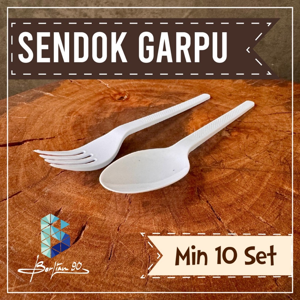 SET SENDOK GARPU PLASTIK PREMIUM / SENDOK SET GARPUH /Sendok Garpu Plastik Set / PACK