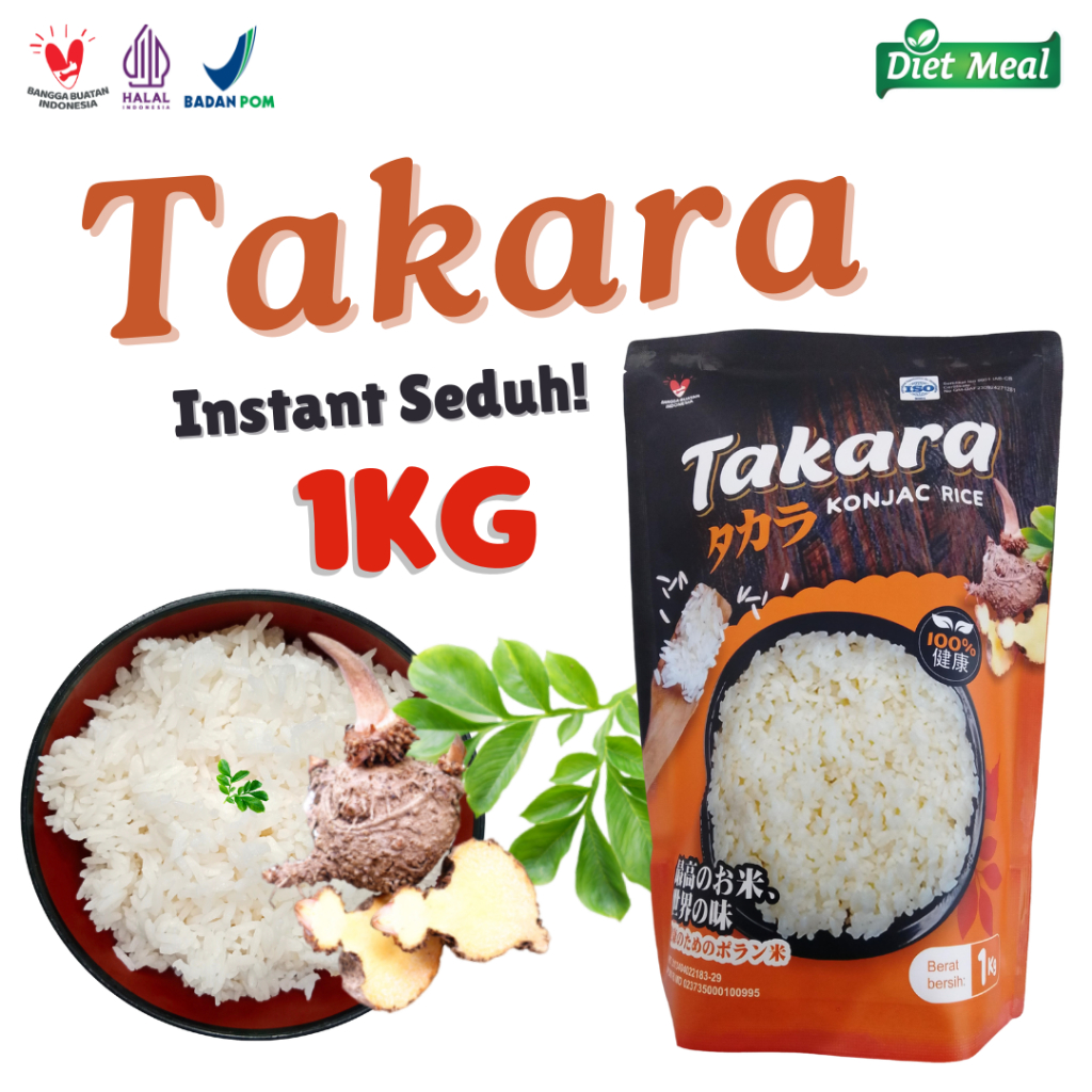 

Beras porang seduh TAKARA 1000 gram atau 1 Kg