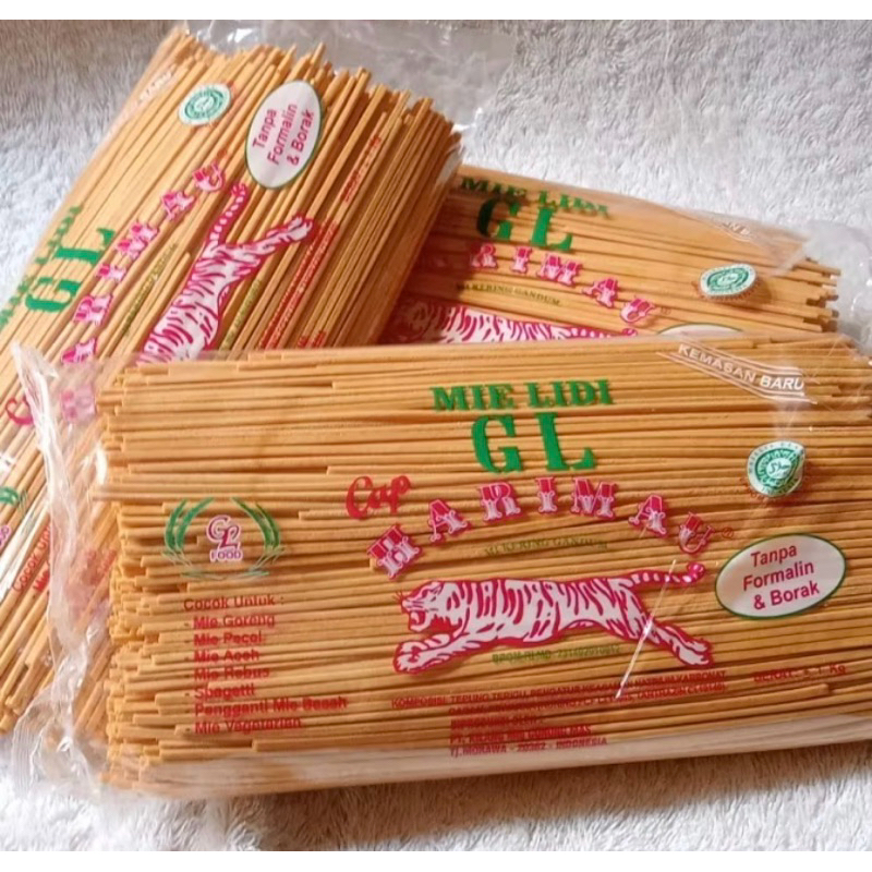 

Mie Gomak Kuning 1kg Mie Lidi Kuning