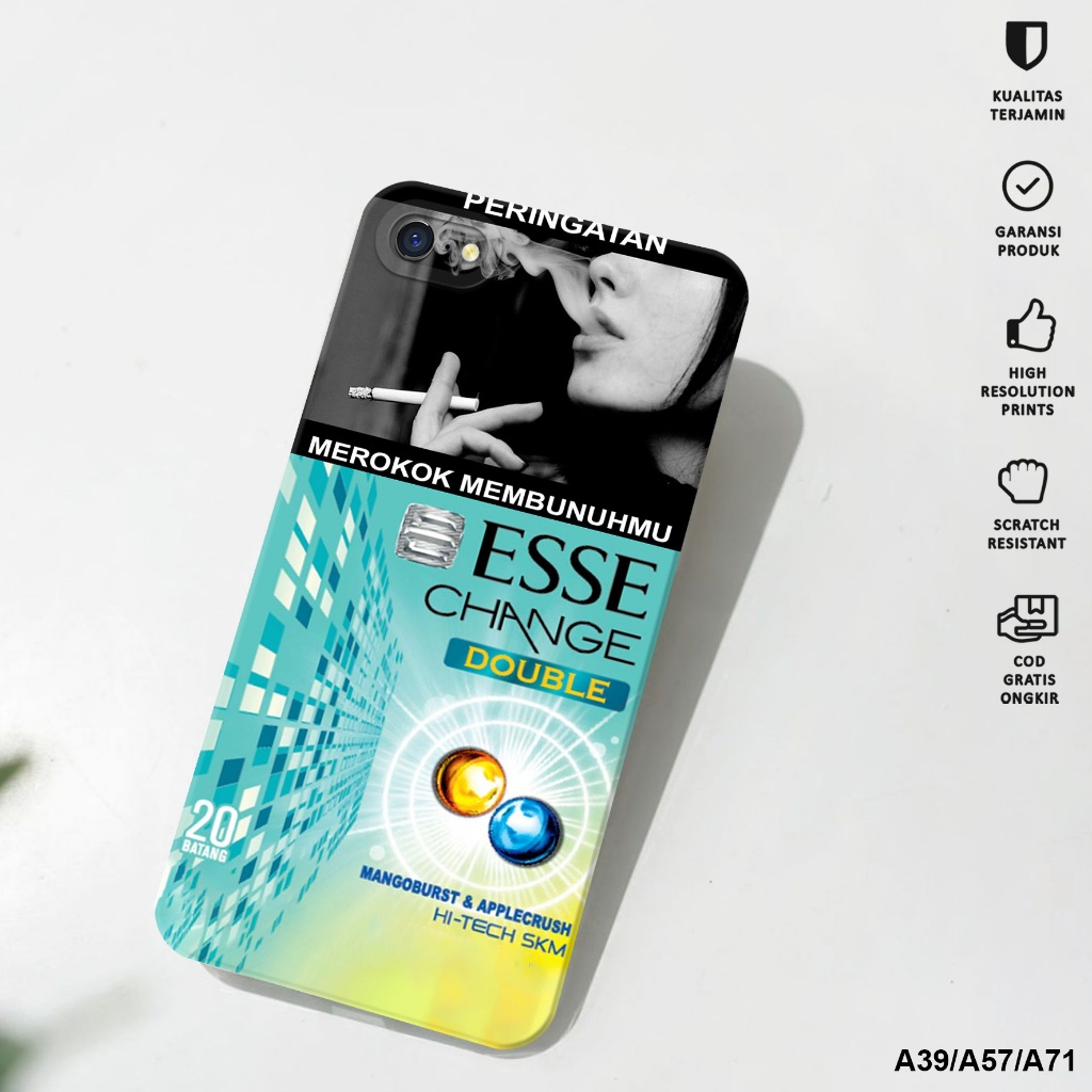 CASE OPPO A39/OPPO A57 - Softcase OPPO A39/OPPO A57 Motif Ess - Case Pro Camera - Case Hp OPPO A39/O