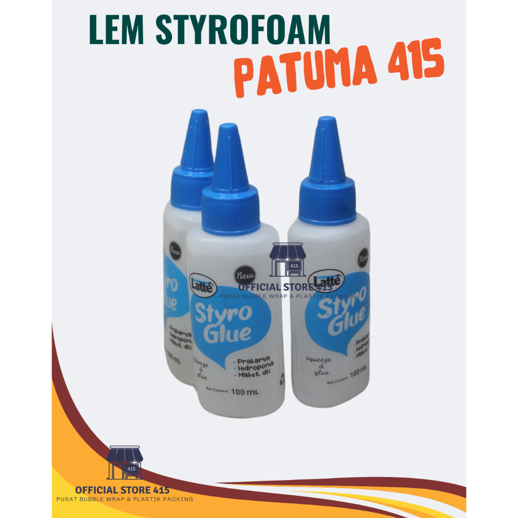 

Lem Styrofoam Perekat Gabus Unitac Lem Serba Guna