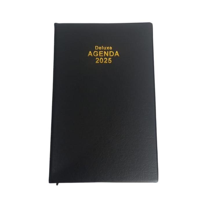 

BUKU AGENDA KULIT / BUKU CATATAN DELUXE TAHUN 2025 HITAM