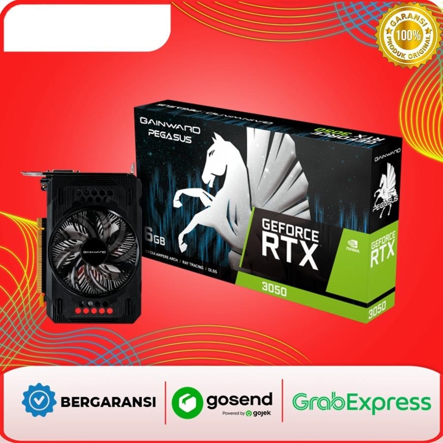 GAINWARD GEFORCE RTX 3050 6GB PEGASUS GDDR6 VGA Nvidia RTX3050