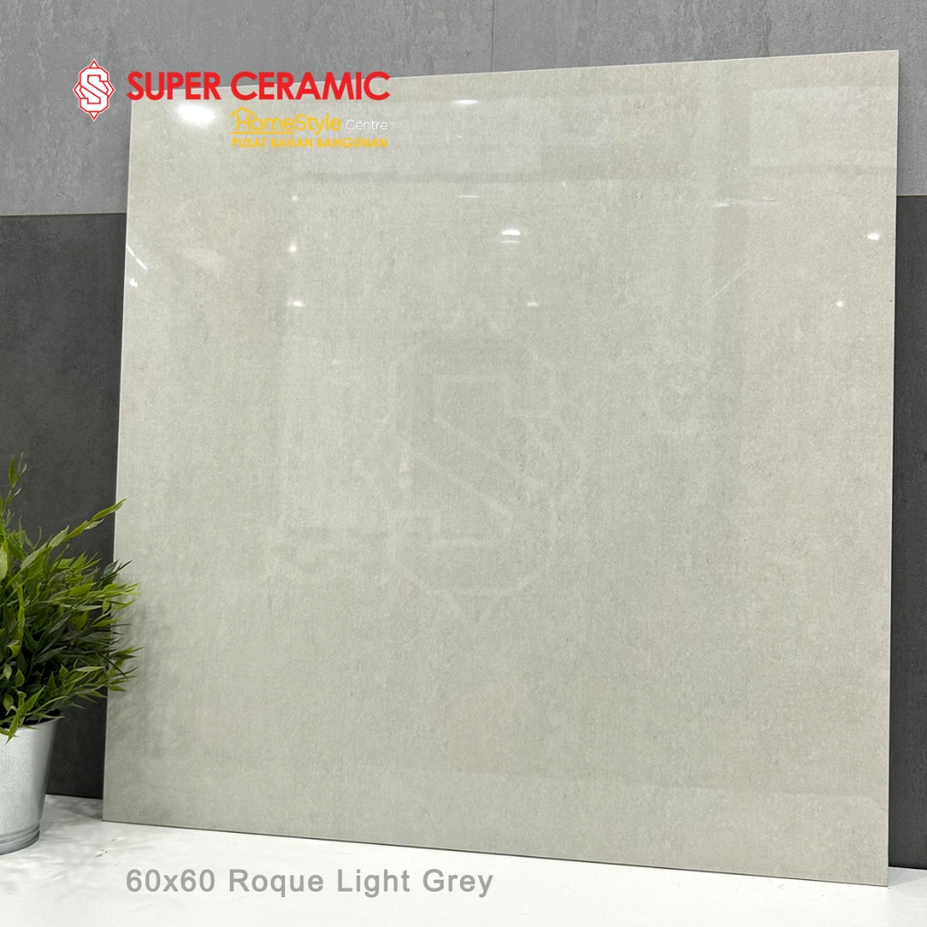 INFINITI 60x60 Granit Lantai Dinding - ROQUE LIGHT GREY
