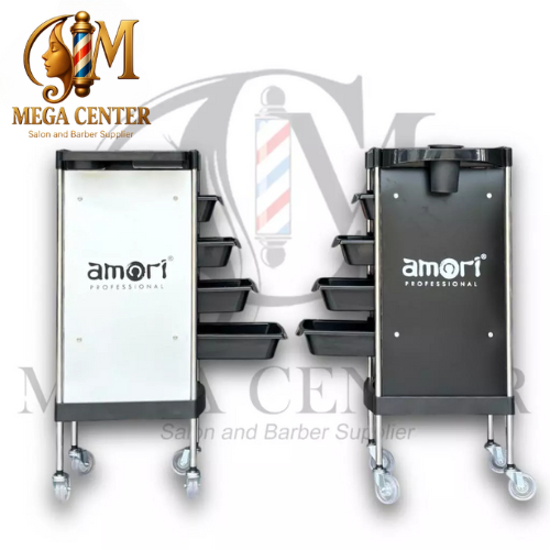 AMORI Professional Troli Rak Salon & Barbershop