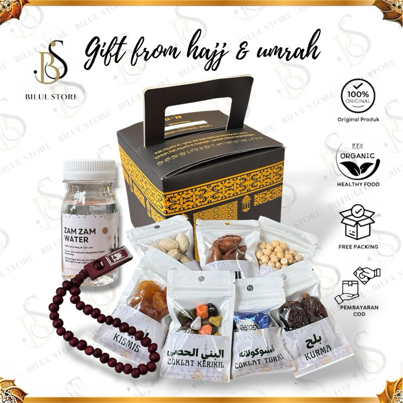 

Paket Spesial Oleh-Oleh Haji & Umrah – Air Zam Zam, Kurma, Tasbih, Camilan Arab{souvenir islami}