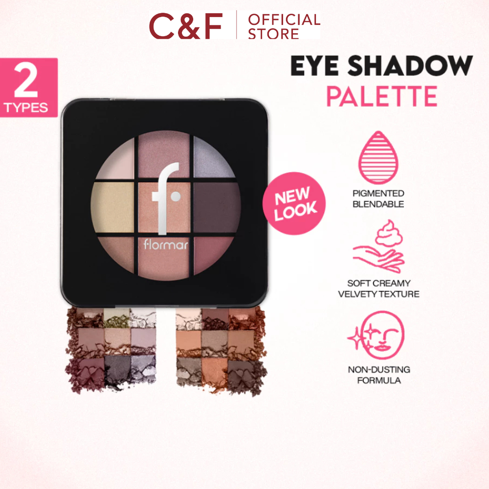 C&F - Flormar Eyeshadow Palette