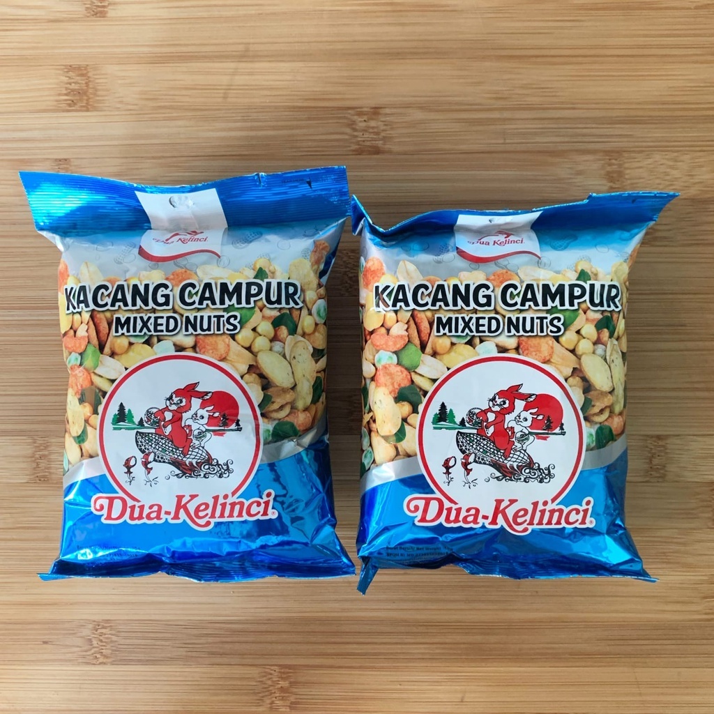 

DUA KELINCI SNACK MIXED NUTS 1PACK ISI 10X14GR