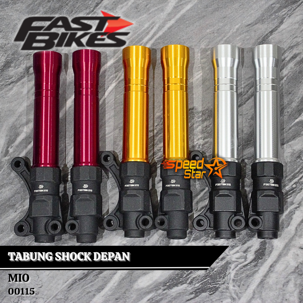 Bottom Shock Depan Mio Fastbikes Tabung Shock Depan Motor Mio Fino Tabung Shock Depan Variasi Cnc Or
