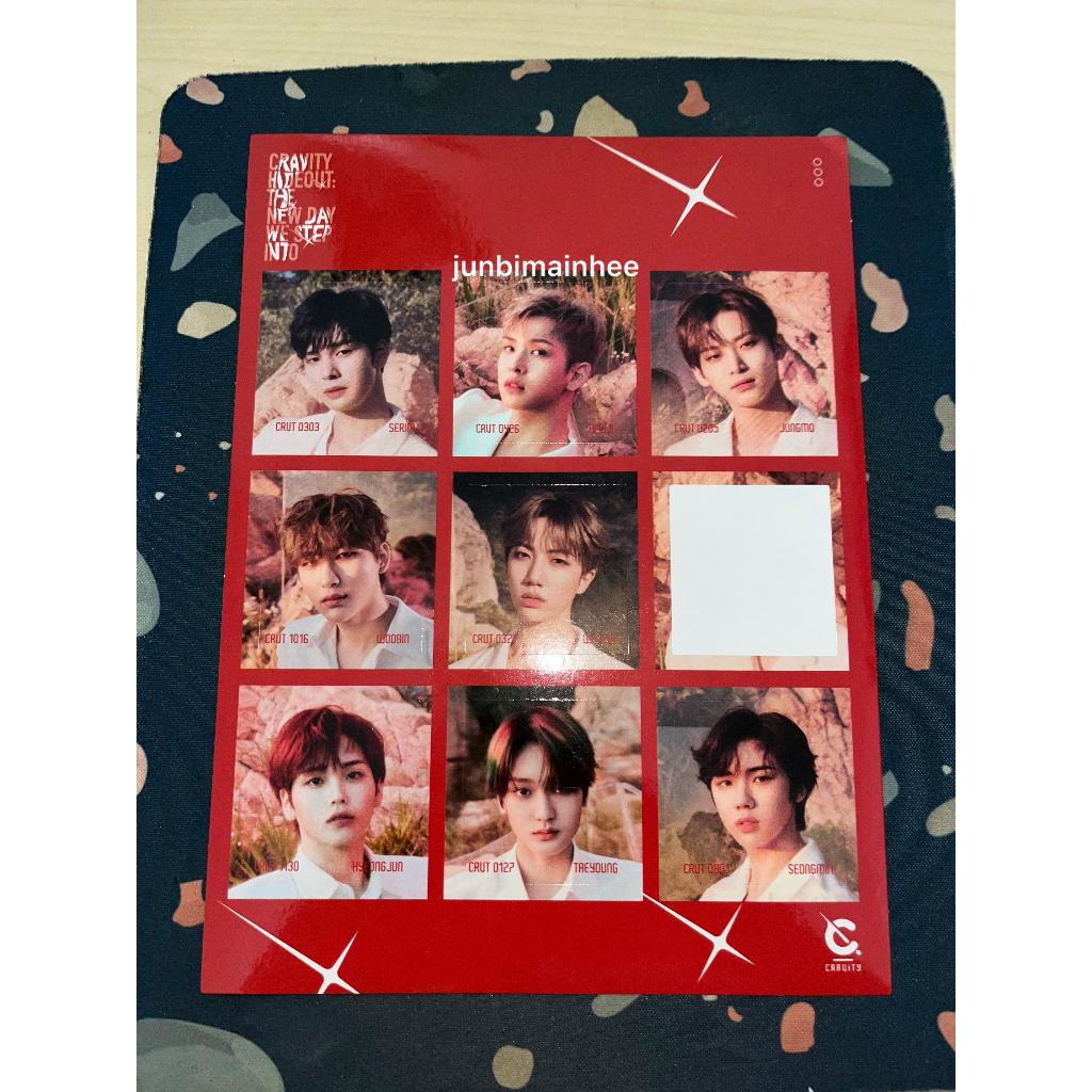 Sticker Group CRAVITY SEASON 2 HIDEOUT : THE NEW DAY WE STEP INTO 1st Full Album