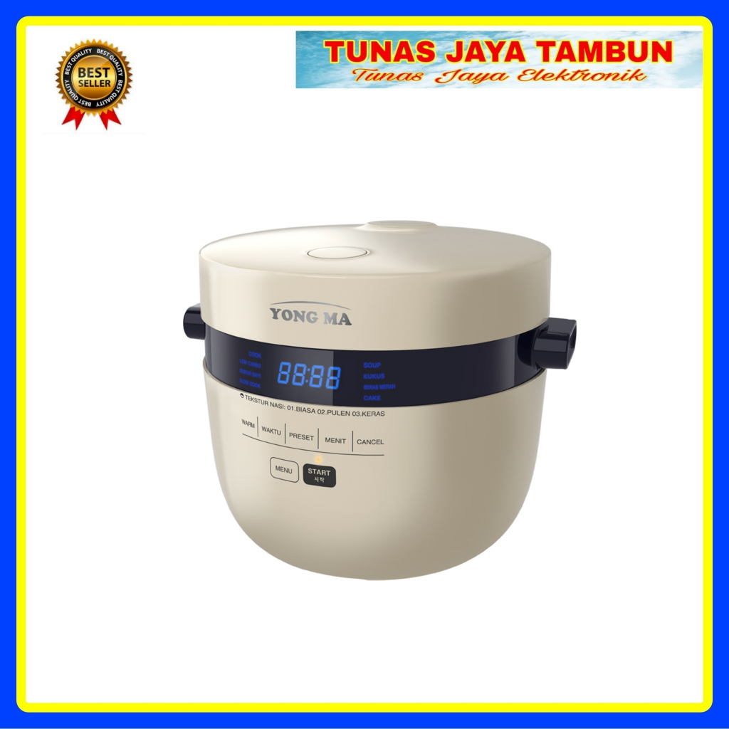 MAGIC COM YONG SMC 8067 / MAGIC COM YONG MA LOW CARBO 8076 / YONG MA SMC-8067 LOW CARBO