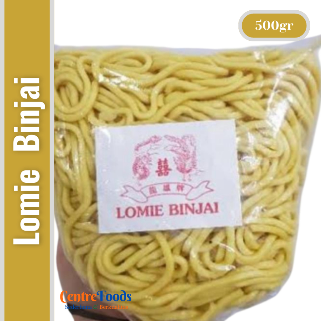 

Mie Kuning Khas Binjai - Lomie BINJAI | 500gr [ Harga Per BKS ]