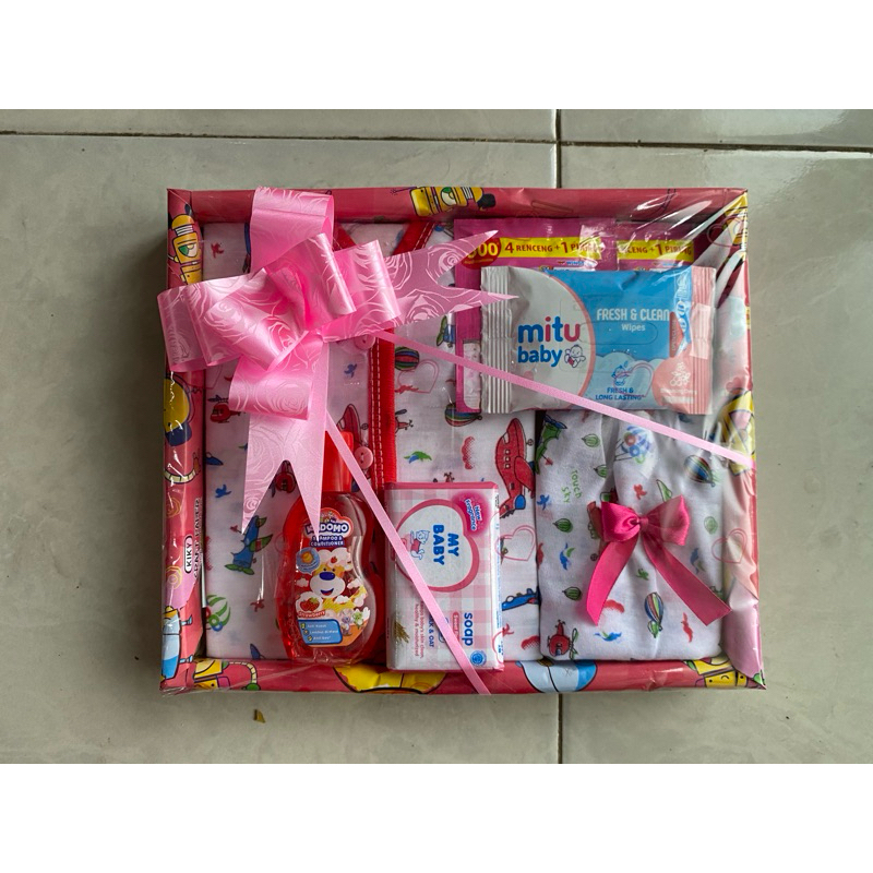 Parsel bayi laki-laki perempuan baru lahir lengkap paket murah