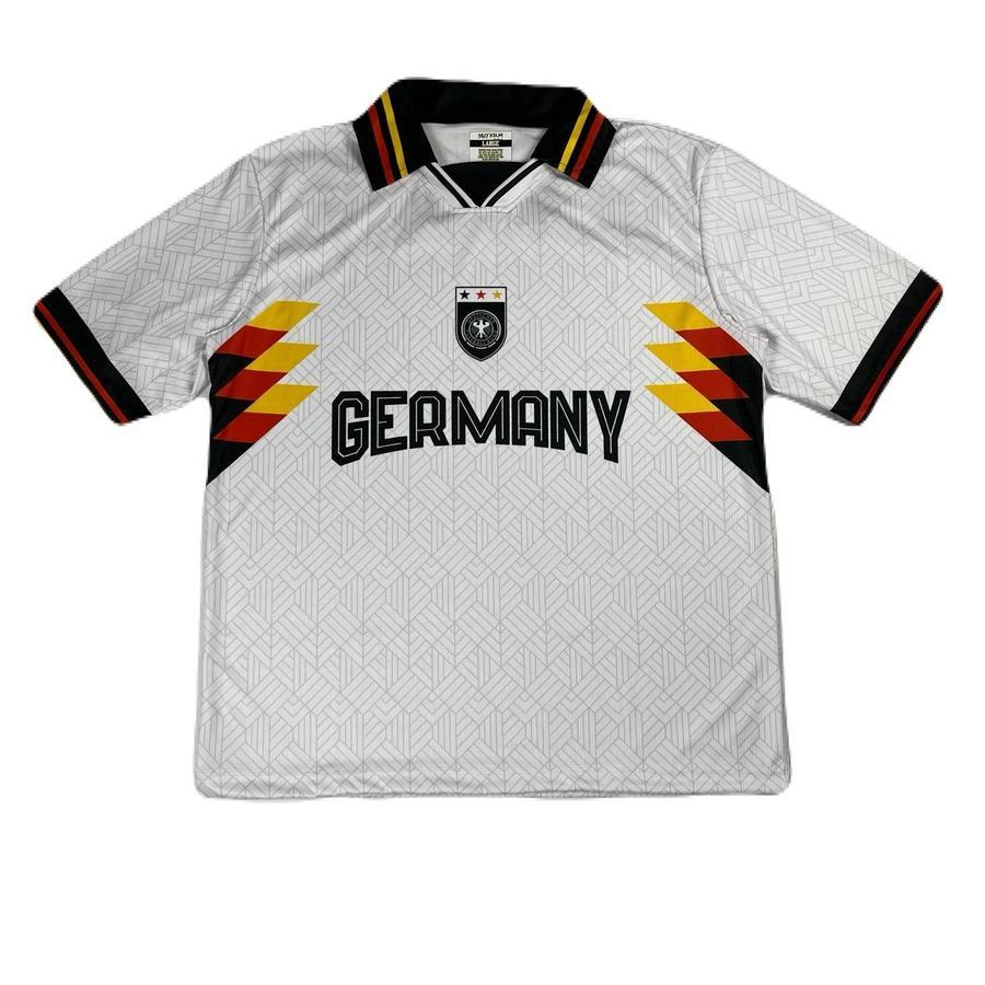 Jersey Vintage Germany Premium Oversize Retro Unisex Meyerap Keringat Sportwear/Jersey Germany Retro
