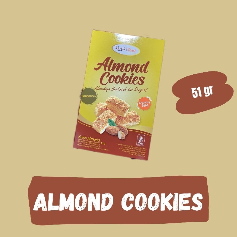 

Kartika Toast Almond Cookies 51 gr