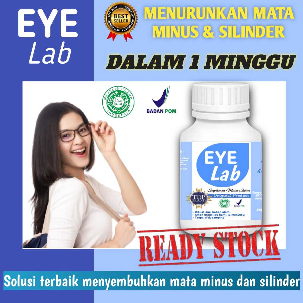 EYELAB ASLI ORIGINAL OBAT MATA MINUS OBAT MENGATASI SEGALA PENYAKIT MATA