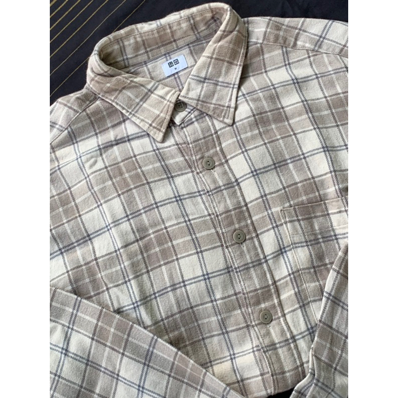 Flanel Uniqlo Second