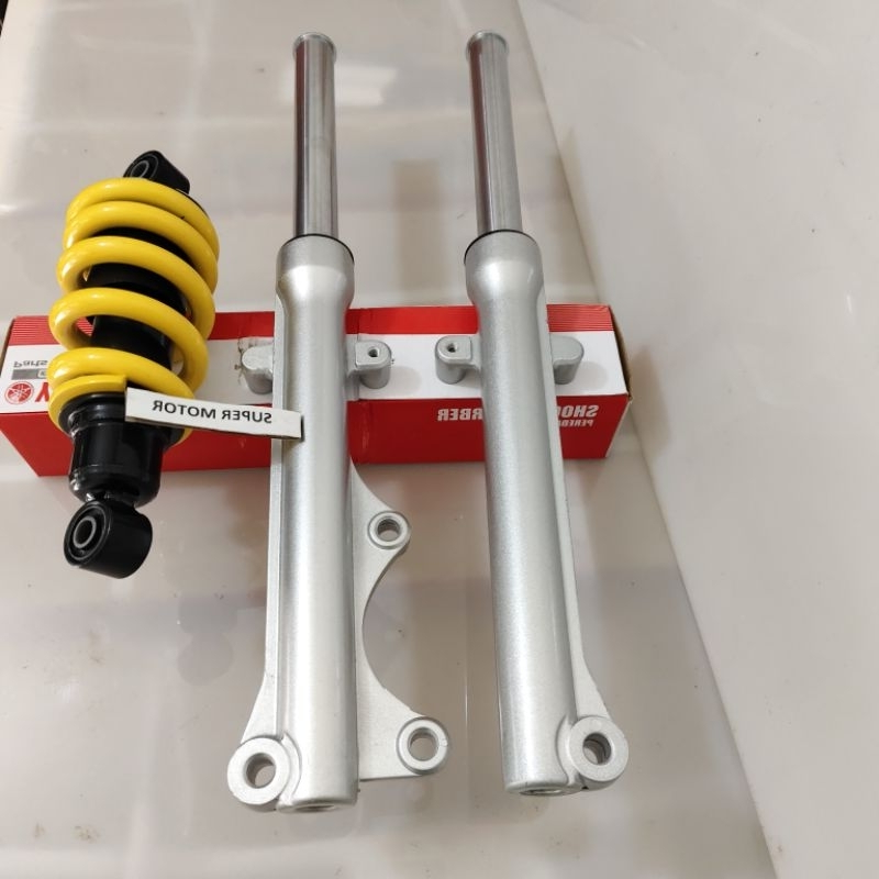 Shock depan & Belakang Jupiter Mx Lama shock depan + belakang Jupiter Mx Lama original
