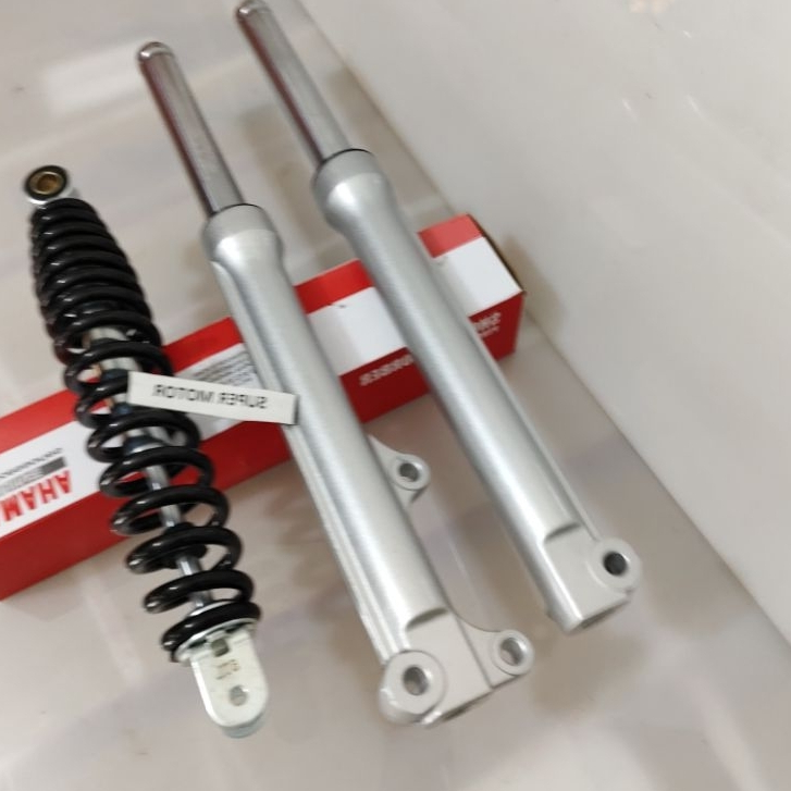 Shock depan & belakang Mio J shock depan + belakang Mio J Mio J original
