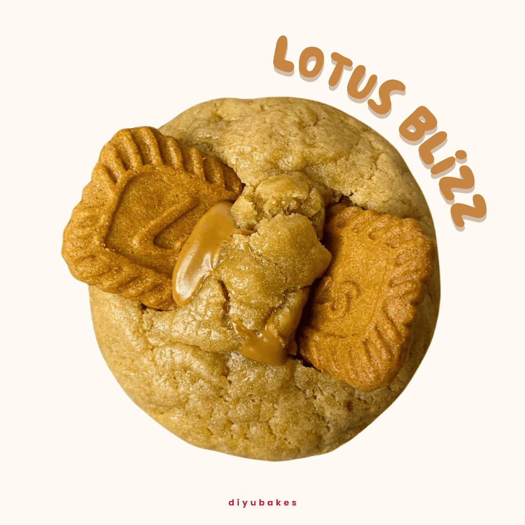 

Soft Baked Cookies Lotus Blizz by diyubakes [60-70 gr]