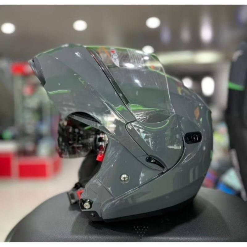 HELM INK TOPGEAR ASPHALT GREY MODULAR TOURING DUAL MODE BIG SIZE XXL