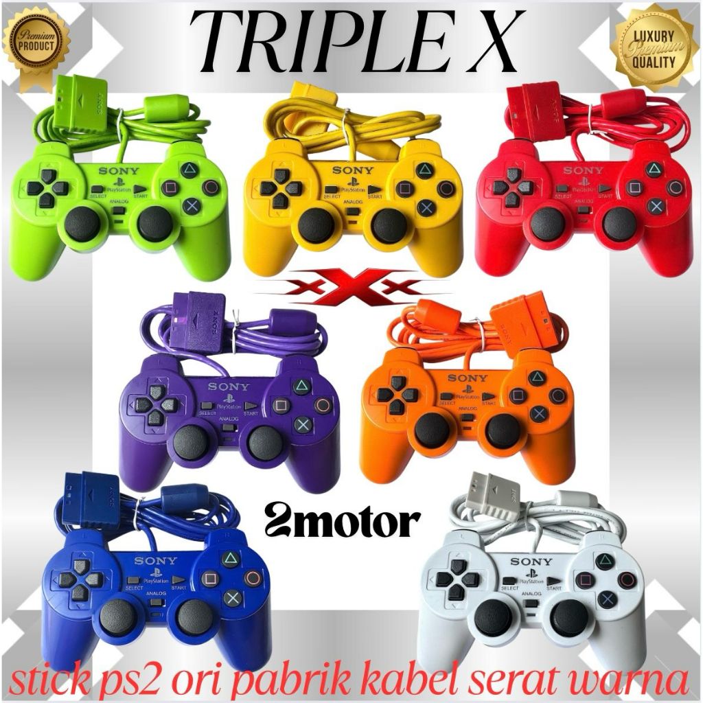 Stik Stick Ps2 Original Pabrik / Stick Ps2 warna