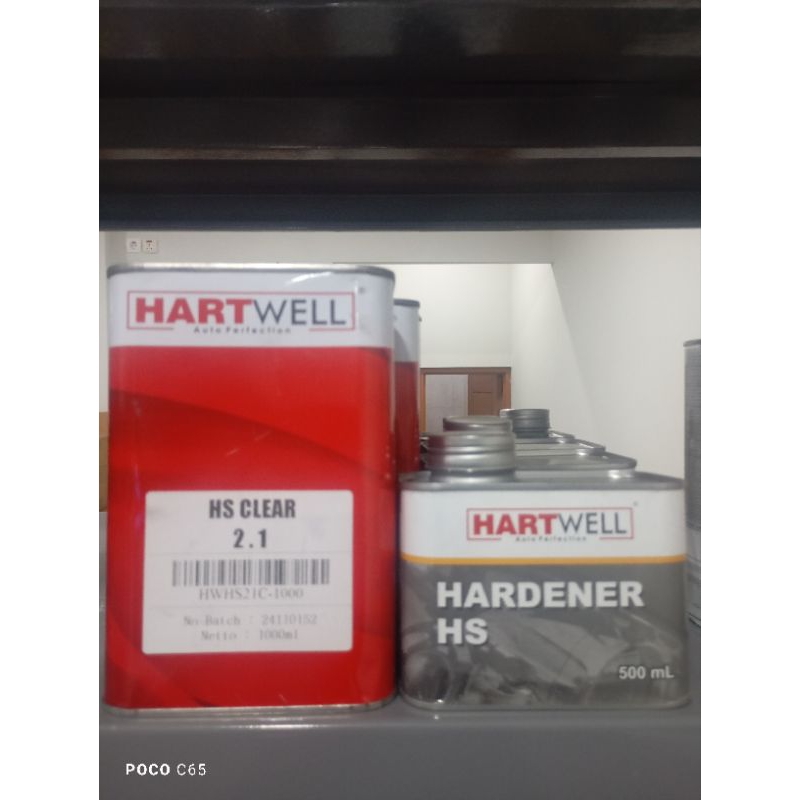 Clear Coat Hartwell Hs Clear 2.1 1L set