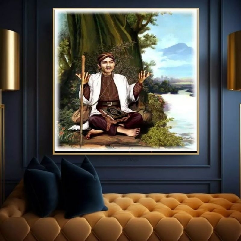 HIASAN DINDING/POSTER SUNAN KALIJAGA TANPA BINGKAI