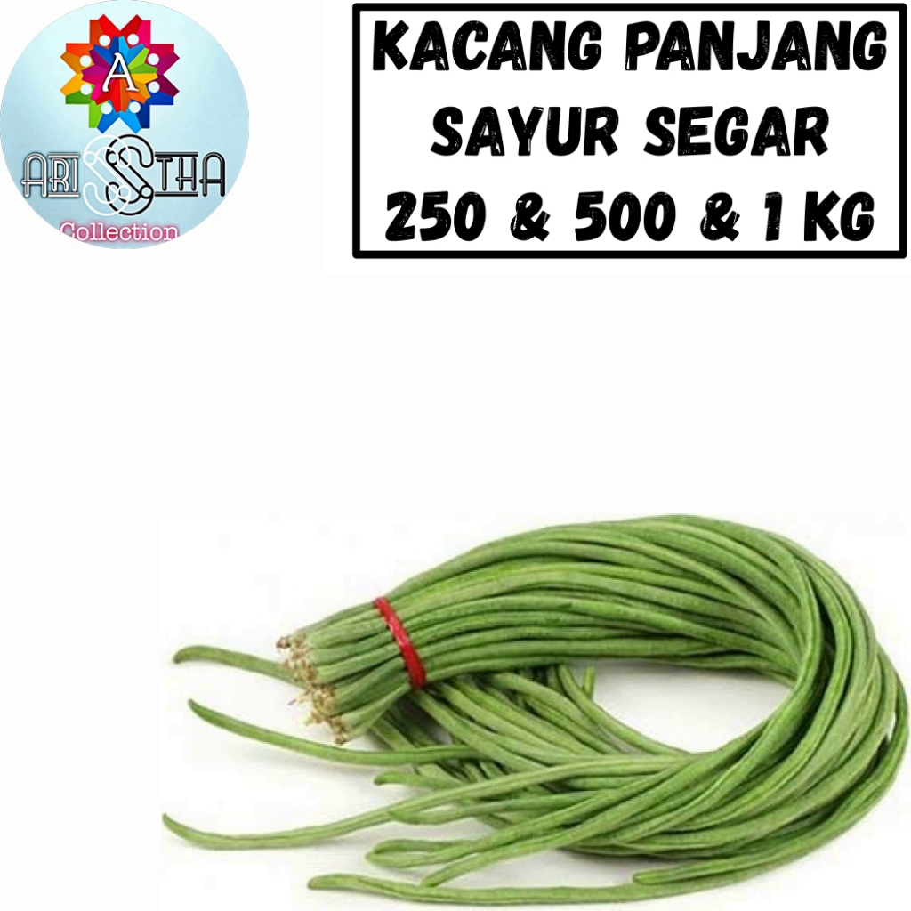 

Kacang Panjang Sayur Segar 250 dan 500 dan 1 Kg