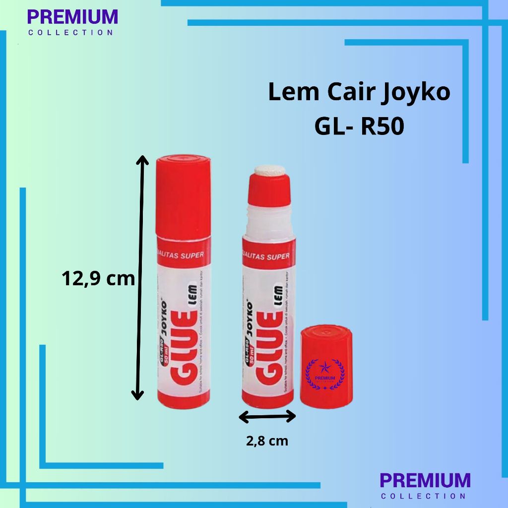 

Lem Kertas Cair Joyko / Lem Kertas Cair Joyko GL-R 50ML