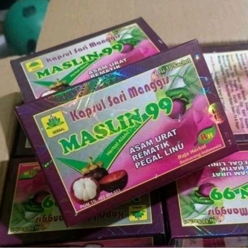 herbal nyeri sendi maslin99 kpsul sari manggis original