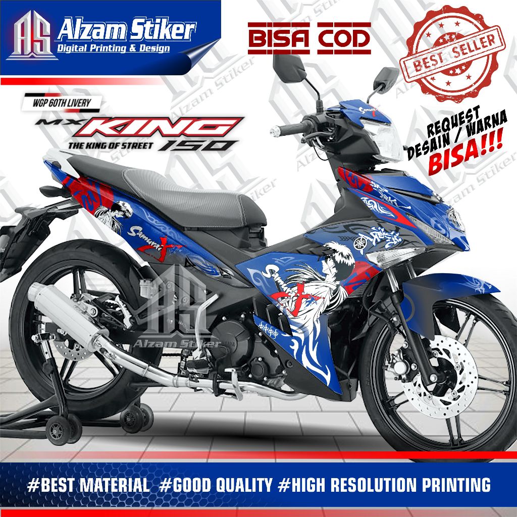 Bisa COD / Decal YAMAHA MX KING 150 full body Sticker MX king 150 stiker mx king 150  striping MX ki