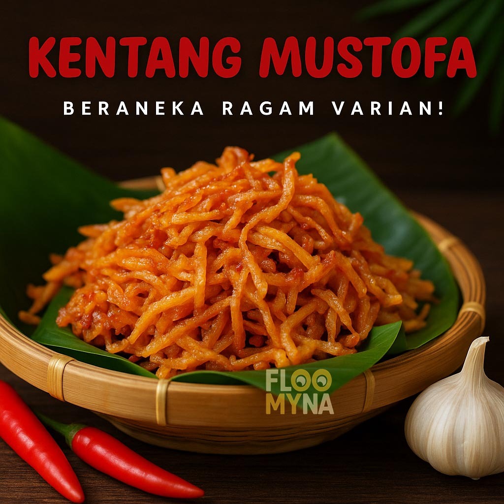 

Floomyna - [Spesial] Kentang Mustofa 100gr Pedas Manis Gurih Kriuk